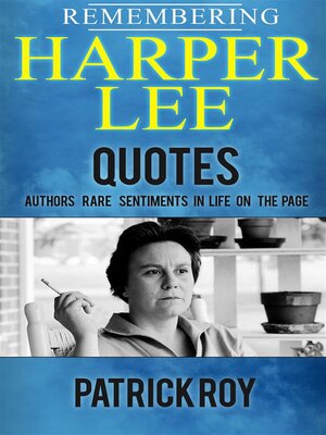 cover image of Remembering Harper Lee